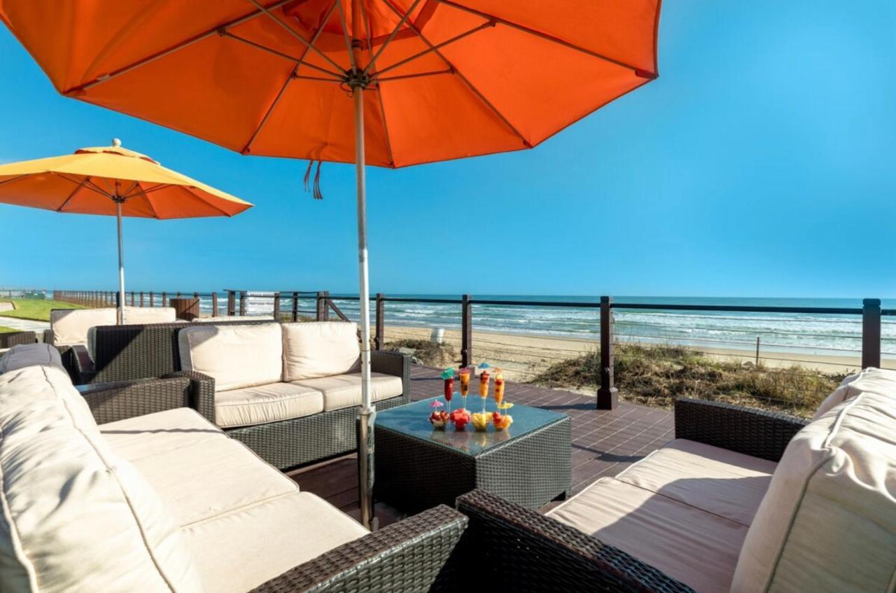 New Stunning Ocean-View Beachfront Resort, Heated Pool! South Padre Island Eksteriør bilde