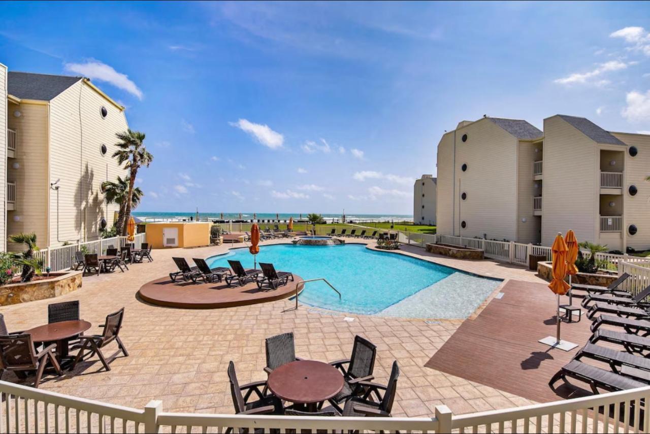 New Stunning Ocean-View Beachfront Resort, Heated Pool! South Padre Island Eksteriør bilde