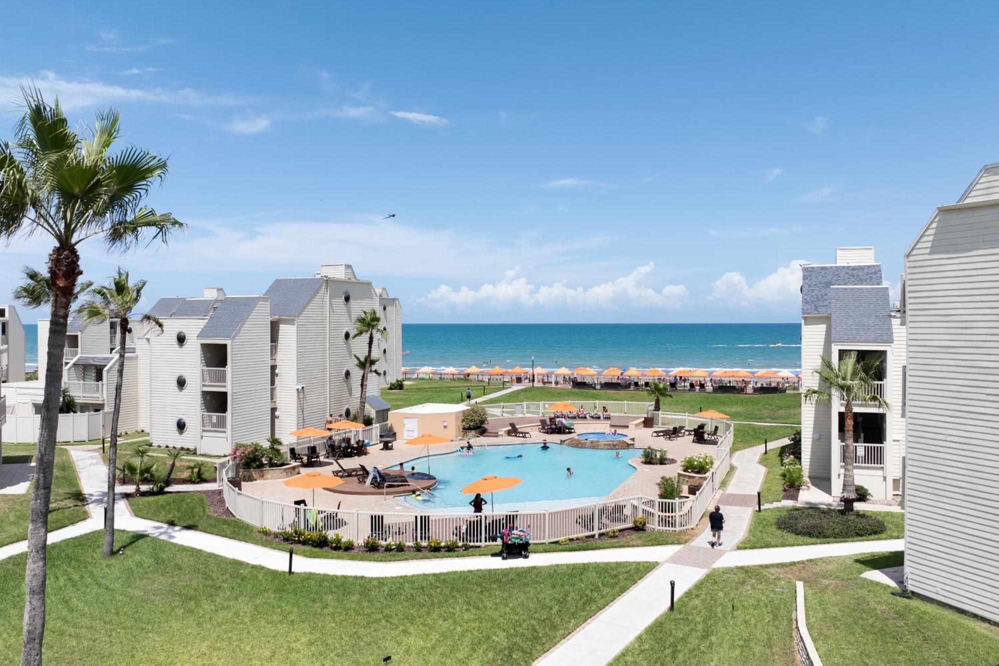 New Stunning Ocean-View Beachfront Resort, Heated Pool! South Padre Island Eksteriør bilde